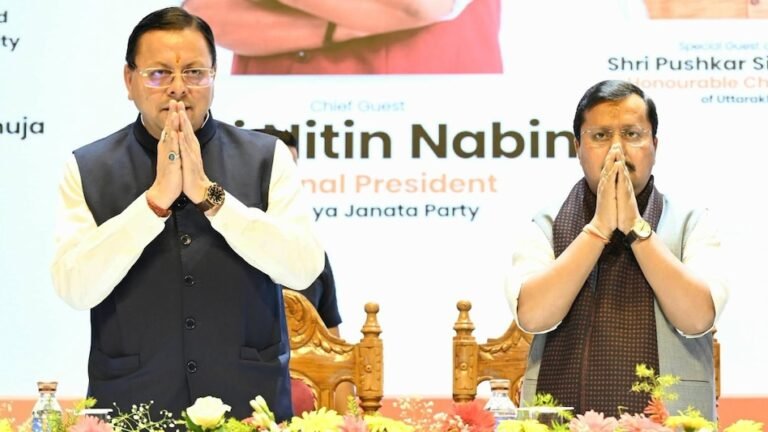Nitin Nabin के दौरे के बाद भाजपा में बदलाव के संकेत, नई राष्ट्रीय टीम में उत्तराखंड के नेताओं की एंट्री संभव