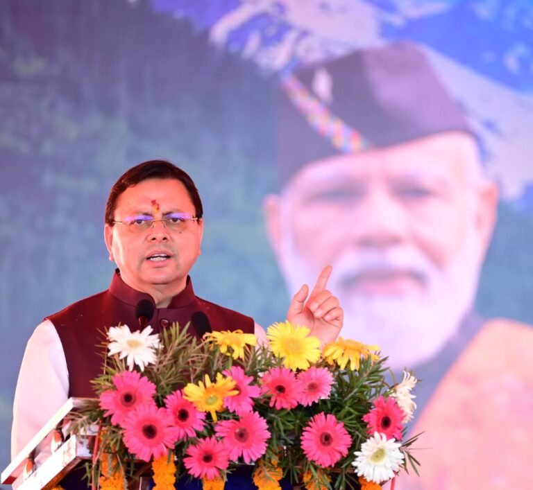 मुख्यमंत्री धामी ने नैनीताल को दी 96.71 करोड़ की योजनाओं की सौगात