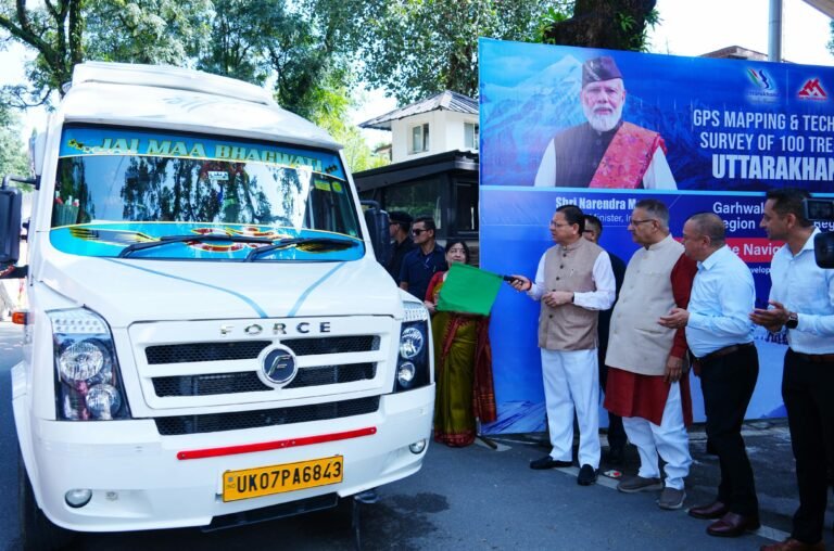 उत्तराखंड के 100 ट्रेक रूट्स की होगी GPS मैपिंग, CM धामी ने किया फ्लैग ऑफ