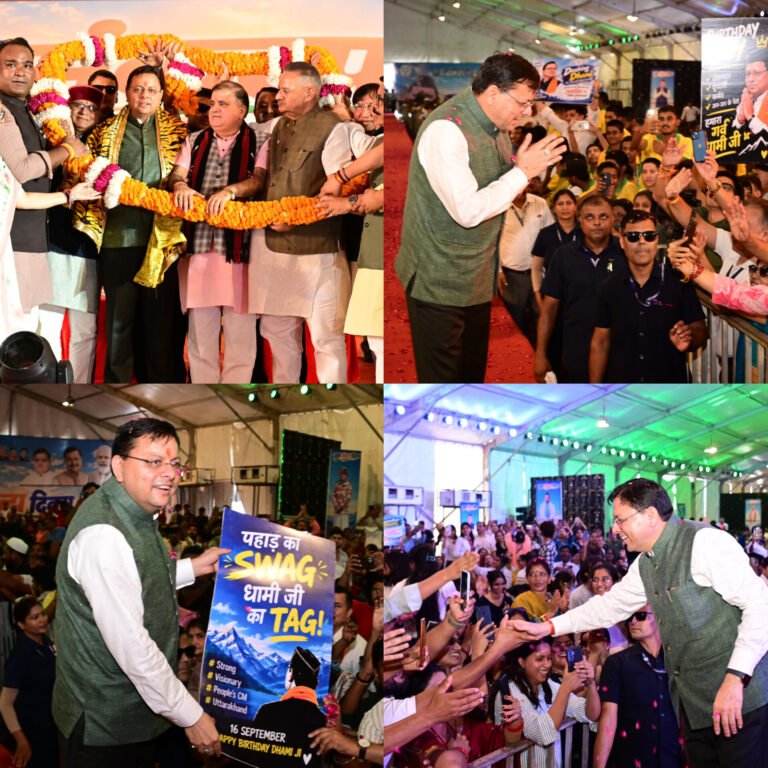 धुरंधर धामी का देहरादून में दमदार स्वागत, जन्मदिवस पर युवाओं के बीच पहुंचे सीएम