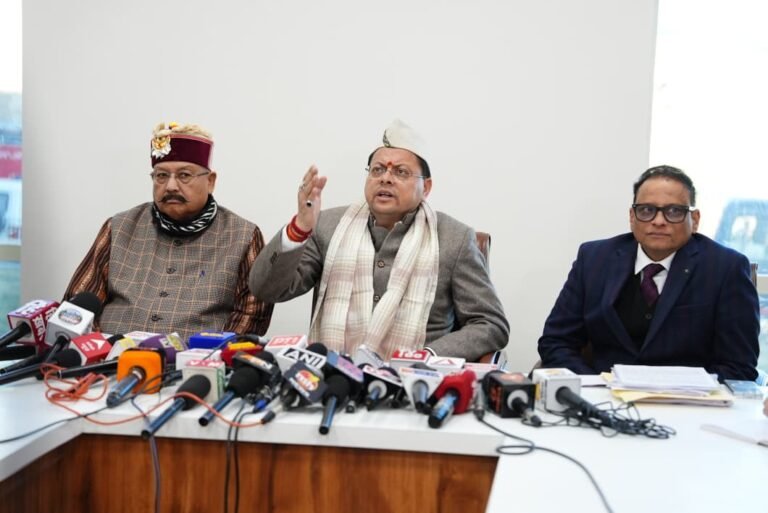 मुख्यमंत्री ने भराड़ीसैंण में विधानसभा सत्र के समापन पर की प्रेस वार्ता